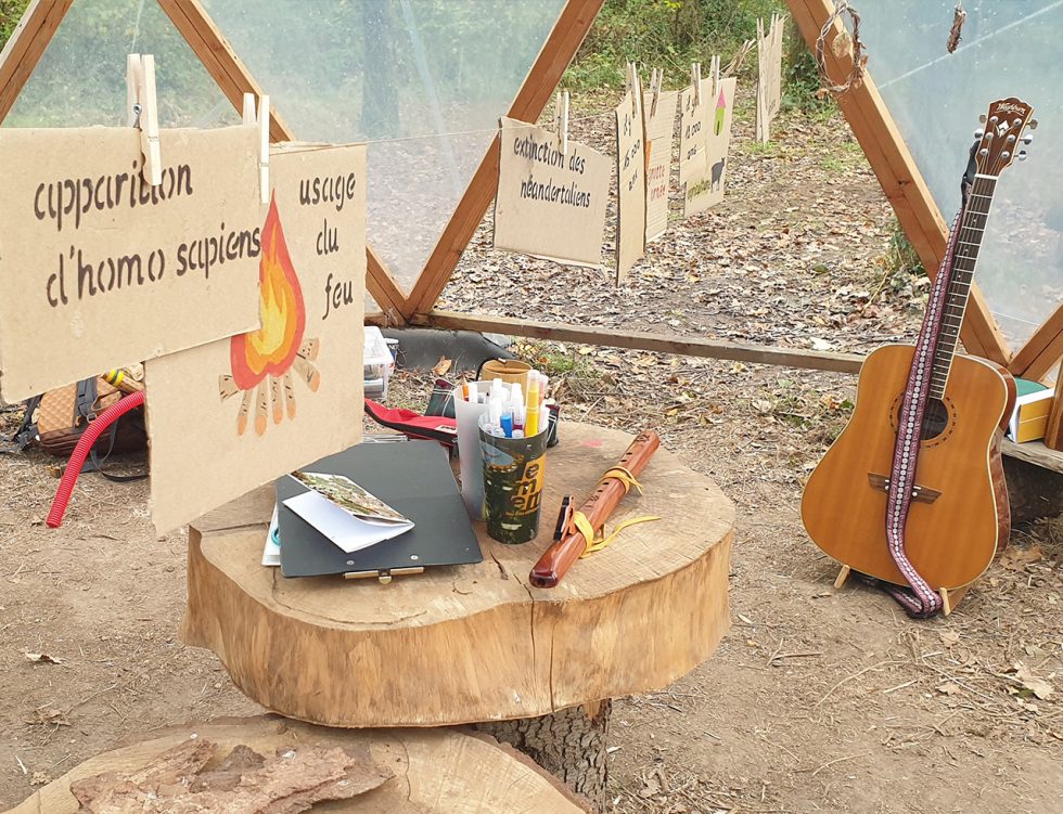 Atelier Nature Happy Sapiens pour les 6-10 ans chez Marmaille et Pissenlit (44)