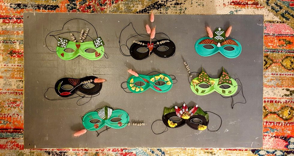 Création de masques végétalisés